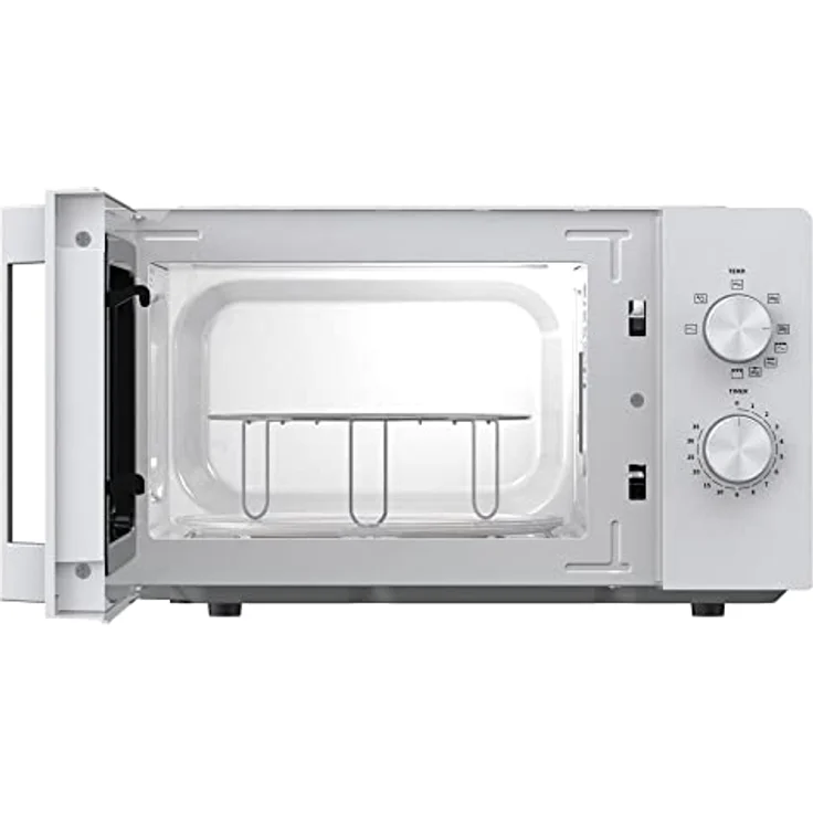 Hisense H20MOWP1HG Mikrowelle mit Grill, Standgerät, 700 Watt, 20 Liter Garraum, Auftauen, 35 Minuten Timer, weiß, schwarz – Bild 4