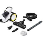 Kärcher Staubsauger VC 3 (beutellos, transparenter und auswaschbarer Schmutzbehälter, Komfortausstattung, hocheffizienter Hepa-Filter, filtert allergieauslösende Partikel, 700 Watt)