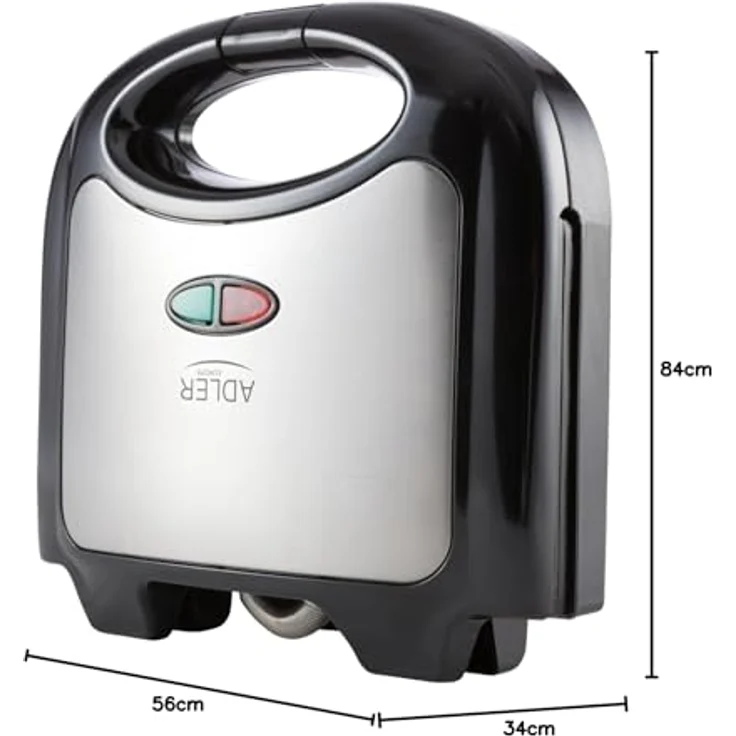 Adler Adler AD-3015 Sandwichtoaster, 750 Watt – Bild 11