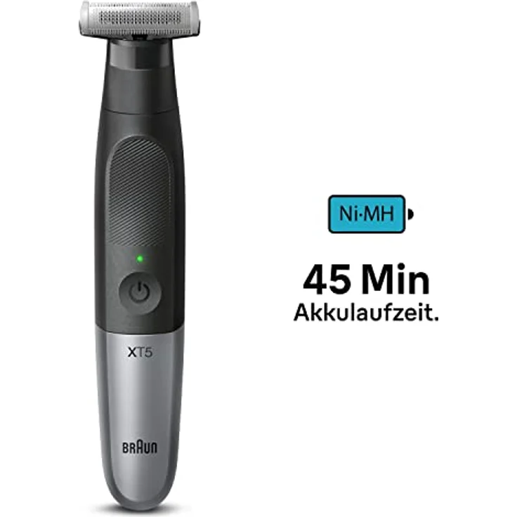 Braun Series X Barttrimmer/ Bodygroomer / Elektrorasierer Herren / Haarschneidemaschine Profi, 6 Aufsätze für Gesicht und Körper, 45 Min. kabellose Laufzeit, wasserdicht, Vatertagsgeschenk, XT5200 – Bild 5