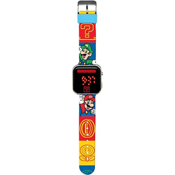 Kids Licensing Kids Euroswan Uhr GSM4236, analoge Kinderuhr mit Kunststoffarmband, 15 cm Armbandlänge, ideal zum Uhrzeit lernen – Bild 1