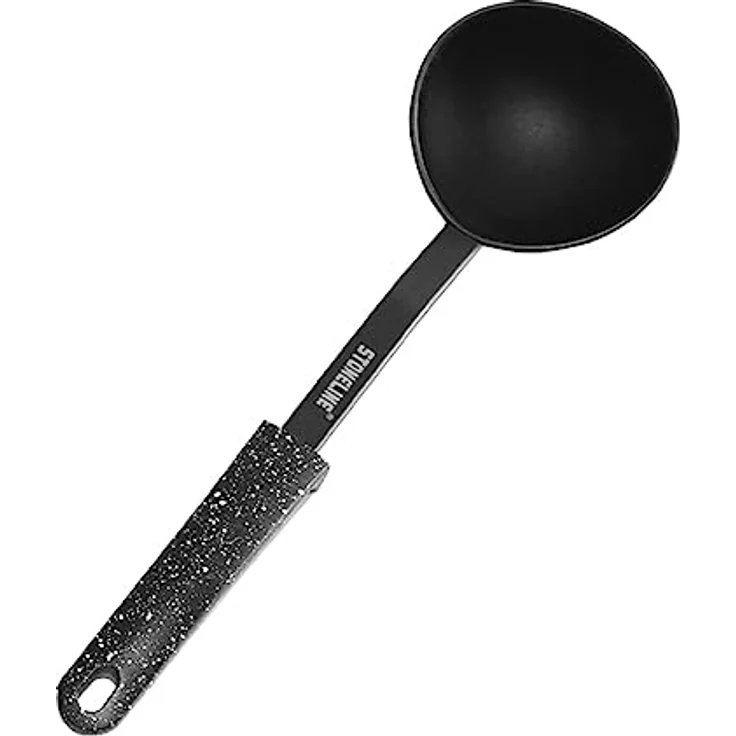 STONELINE Suppenkelle 32 cm Küchenhelfer, Kunststoff, schwarz, 31.9 x 9.9 x 5.9 cm – Bild 1