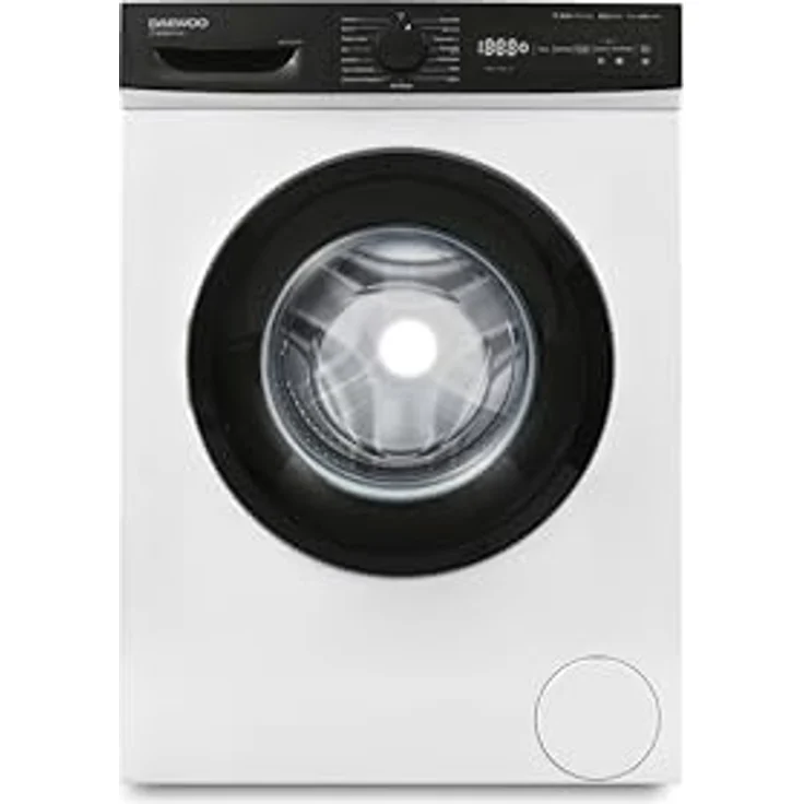 Daewoo WM714TTWA1DE Waschmaschine Frontlader/A / 7 kg / 1400 U/min/Inverter Motor / 15 Programme inkl. 15 min Kurzprogramm/AquaStop/Weiß – Bild 1