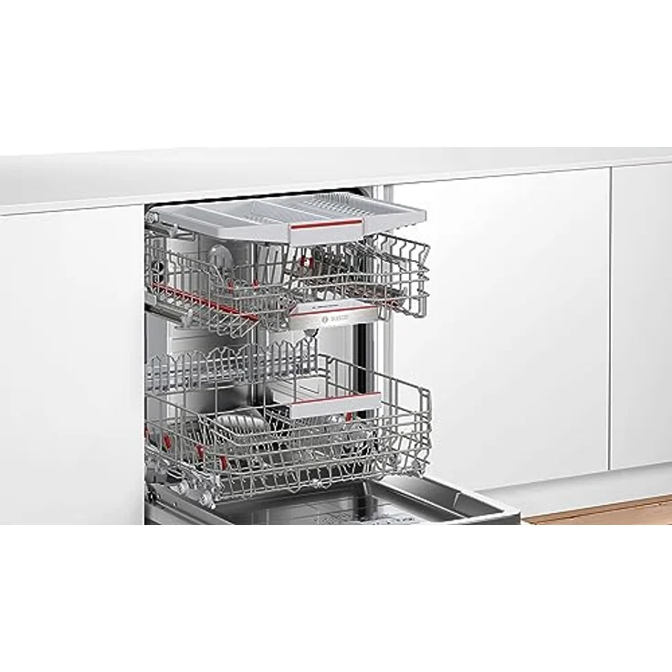 Bosch Serie 6, Teilintegrierter Geschirrspüler, 60 cm, Edelstahl, SMI6ZCS16E – Bild 3