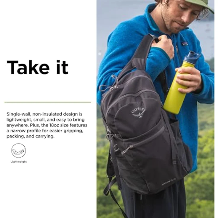 Klean Kanteen Trinkflasche 532ml Classic Narrow, grün-apple mit Sport Cap, einwandig, für kohlensäurehaltige Getränke geeignet, spülmaschinengeeignet – Bild 3