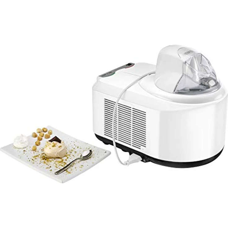 NEMOX Gelato Chef 2200 I-green Eismaschine mit Kompressor, Eis für 8-10 Personen, 800g Eis, weiß – Bild 4