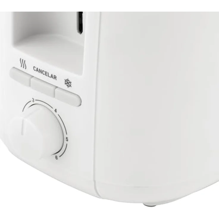 Jata JETT1584 Toaster, 2 Schlitze, 7 Bräunungsstufen, Auftaufunktion, Warmhaltefunktion, 1400 W, mit Krümelschublade – Bild 4