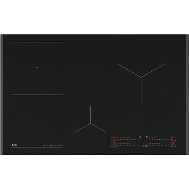 AEG TII84B0FFZ Autarkes Kochfeld / Induktion / SaphirMatt Glas / Serie 6000 mit Bridge / Hob²Hood / 80 cm / Facetten-Design / 4 Kochzonen / Bridge-Funktion / Powerfunktion / Kindersicherung - Preisvergleich
