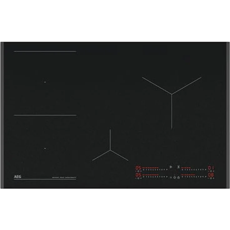 AEG TII84B0FFZ Autarkes Kochfeld / Induktion / SaphirMatt Glas / Serie 6000 mit Bridge / Hob²Hood / 80 cm / Facetten-Design / 4 Kochzonen / Bridge-Funktion / Powerfunktion / Kindersicherung - Preisvergleich – Bild 1