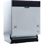 Respekta Geschirrspüler Einbaugerät vollintegriert 60 cm weiß/Spülmaschine mit flexiblen Besteckkorb / 5 Programme/Startzeitvorwahl / 12 Maßgedecke / GSP60V/ leise 52 dB