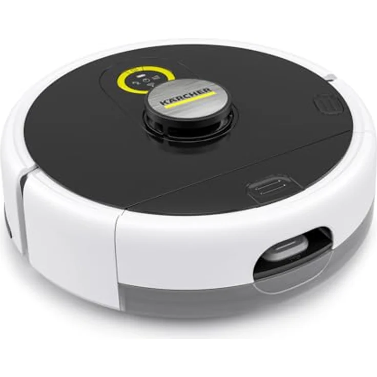 Kärcher Wischroboter RCF 3, smarte App-Steuerung, LiDAR-Laser-Navigation, Kartierung, Raum- und Hinderniserkennung, 120 min. Laufzeit, für Hartböden – Bild 1