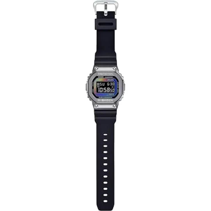 Casio GM-5600BRW-1ER G-SHOCK Digitaluhr mit Stoppuhr, Alarm und 20 bar Wasserdichtheit, Schwarz/Grau – Bild 3