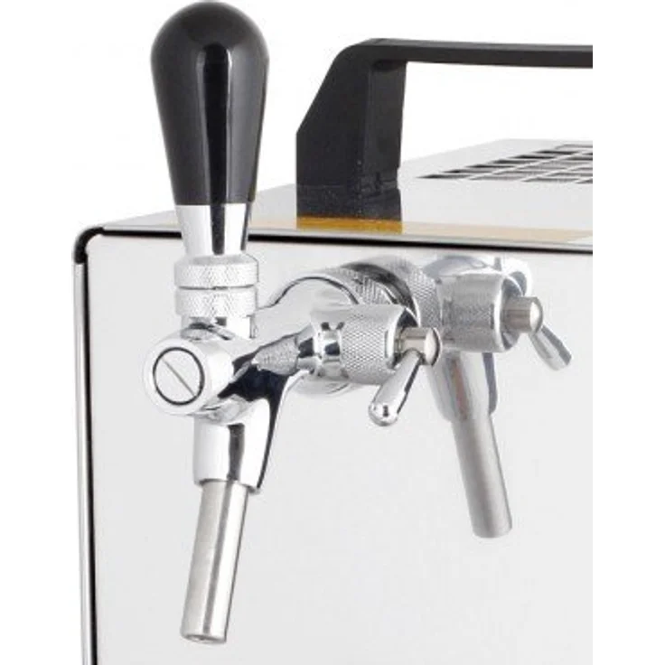 ich-zapfe PYGMY 25/K, Bierzapfanlage mit Membranpumpe, 35 l/h, Edelstahl, umweltfreundliches Kühlmittel R290 – Bild 5