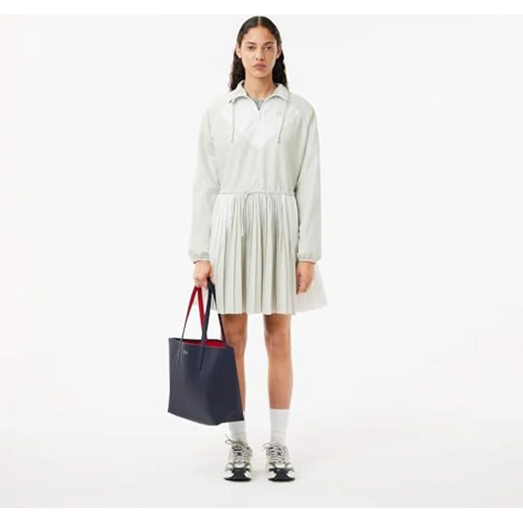 Lacoste Shopper Anna Shopping Bag 2142, Zweifarbiger Shopper zum Wenden, Platz für A4-Unterlagen, inkl. Reißverschlussetui & Schlüsselhalter – Bild 3