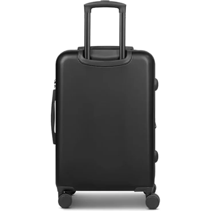 Bugatti Valencia 2.0 Kofferset, 3-teilig mit Dehnfalte und 4 Rollen, Schwarz, (38 l) – Bild 2