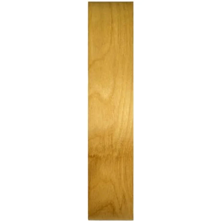 Peweta Funkwanduhr Wood, Wanduhr aus Holz in weiss und braun, Ø 30 cm, geräuschloses Uhrwerk mit arabischen Zahlen – Bild 3