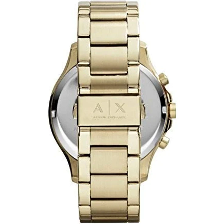 Giorgio Armani Armbanduhr Hampton Gold, Chronograph, 46 mm – Bild 2
