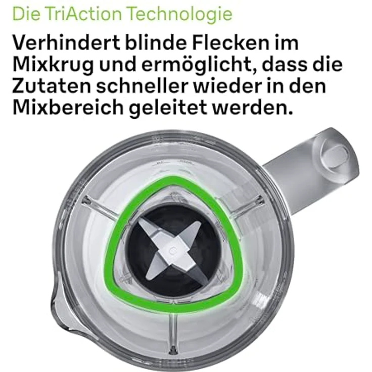 Braun PowerBlend 1 JB1000 Standmixer, 600 Watt, 1,5 Liter, 2 Geschwindigkeiten, weiß – Bild 5