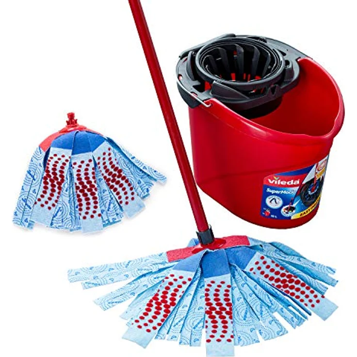 Vileda SuperMocio XL 3 Action Set Wischmop Microfaser – Bild 2