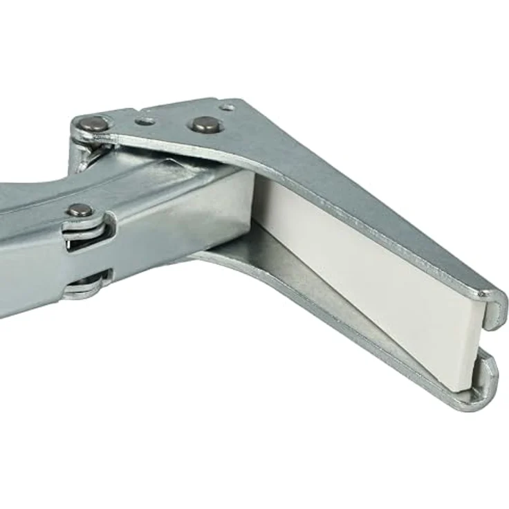 Vhbw 2x Türscharnier Ersatz für Hettich 5 3306 5.0 3702 - Hochwertiges Reparatur-Set aus verzinktem Stahl, silber, inkl. Befestigungsmaterial – Bild 7