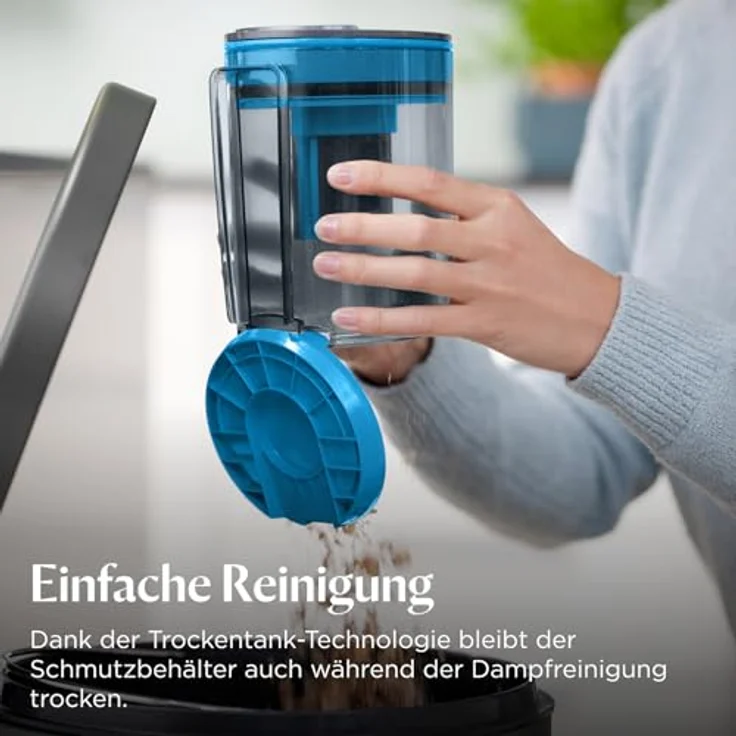 BISSELL Vac & Steam 2-in-1-Dampfreiniger und Staubsauger, 1.600 W, 7,6 m Kabel, desinfiziert 99,9 % der Keime, inklusive Mikrofaser-Wischtücher – Bild 5