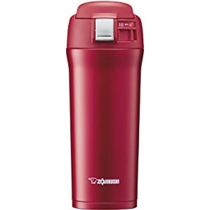 Zojirushi SM-YAF48 Thermoskanne, Edelstahl, 480ml 480 ml kirschrot