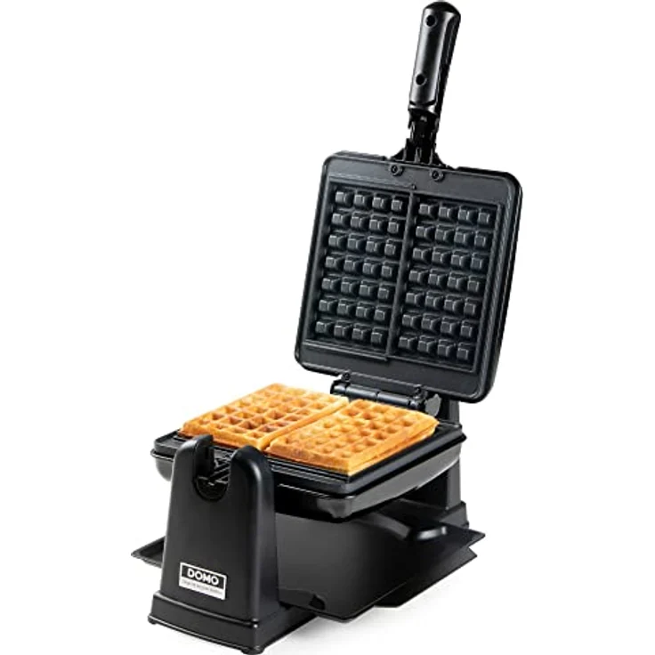 Domo rottierendes Waffeleisen DO9224W bk – Bild 1