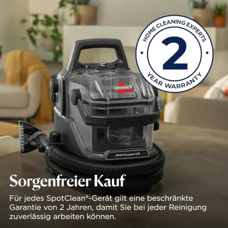 Bissell SpotClean C9 Pro, Nassreiniger mit SmartMix-Tank, 400 Watt, schwarz – Bild 16