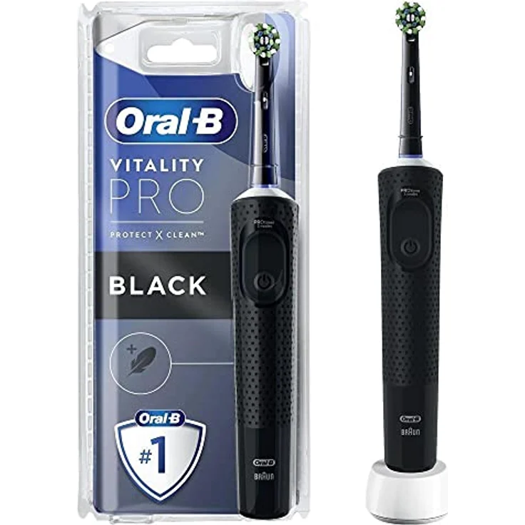 Oral-B Vitality Pro Elektrische Zahnbürste, drehbar, Schwarz – Bild 2