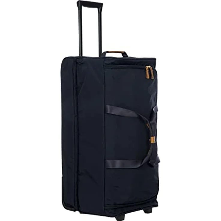 Brics, Koffer, Bric's Reisetasche mit Rollen X-Travel 42522, Blau, (100 l, XL) - Recyceltes Nylon, Feine Lederdetails, Umweltfreundlich und mit italienischem Flair – Bild 2