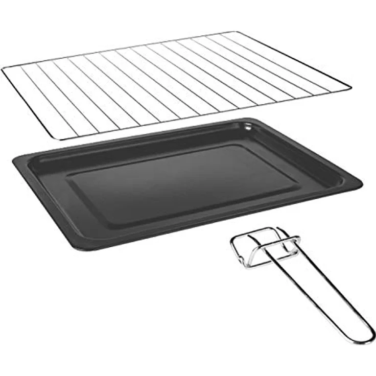 Zilan ZLN0973 Minibackofen, 15 Liter, Pizzaofen mit Ober- und Unterhitze, 1200 W, schwarz – Bild 7