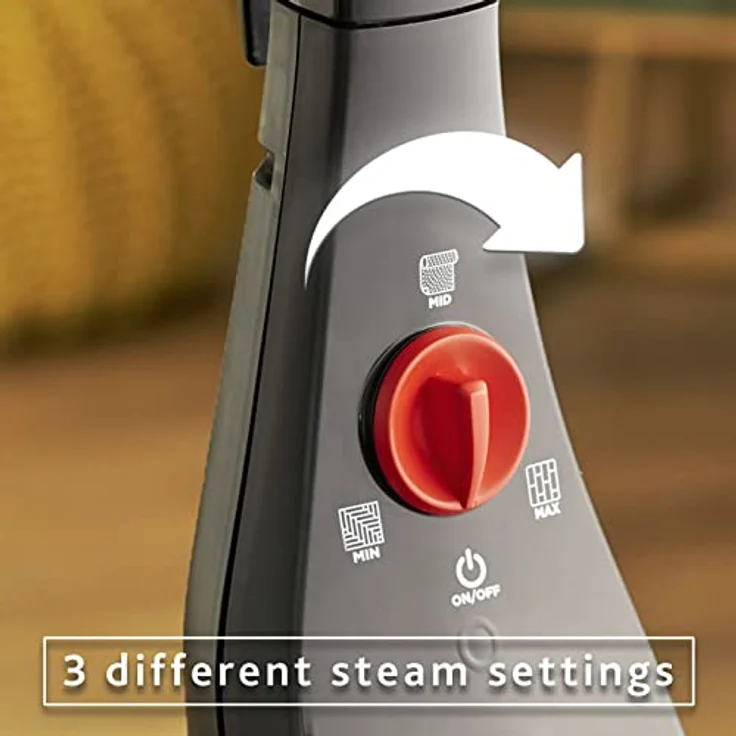 Vileda Steam Plus Dampfreiniger, hygienische Bodenreinigung ohne Chemie, entfernt bis zu 99,9 % von Bakterien & Viren, für alle Böden, Aufheizzeit: 15 Sekunden, 400-ml-Wassertank – Bild 5