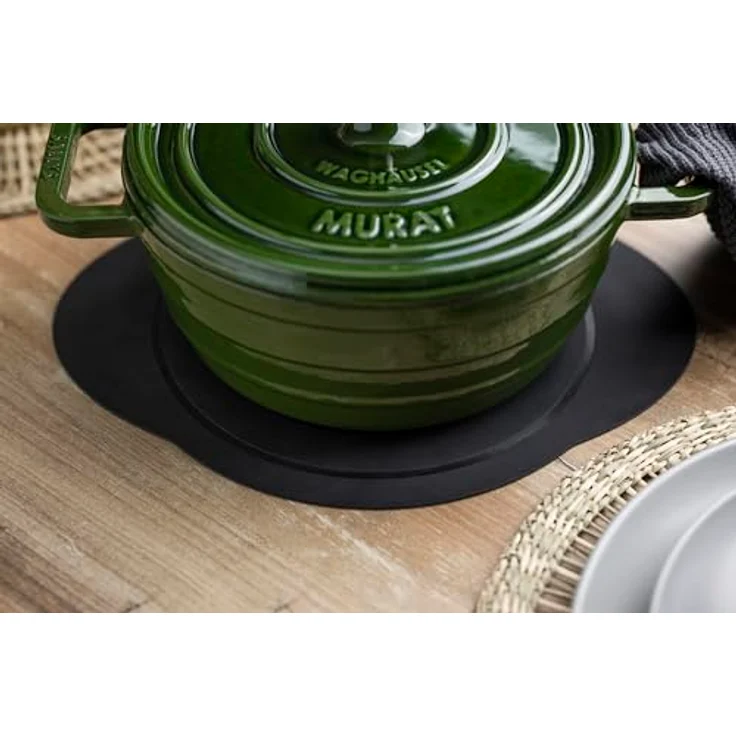 Sallys Induktionsmatte Oval - Hitzebeständig bis 230 °C | Gefriertauglich bis -40 °C | Spülmaschinen- und Mikrowellengeeignet | 100% Platinum-Silikon – Bild 5