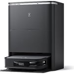 ECOVACS DEEBOT X2 OMNI Saug- und Wischroboter mit All-in-One OMNI Station, 8.000 Pa Saugkraft, schlankes & eckiges Design, 15mm Mopp-Hebesystem, Heißwasser-Moppreinigung, KI-gestützte Navigation, YIKO