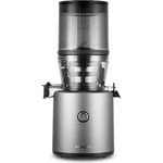HUROM | Slow Juicer | Entsafter Gemüse und Obst | H320N | Elektrische Kaltpresse | Ruhiger Motor | Leicht zu Reinigen | mit Großem Behälter und Siebfilter | 2l | 200 Watt | BPA Frei | Titangrau