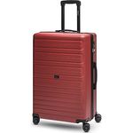 REDOLZ Essentials 08 Hartschalen Koffer Damen/Herren | Leichter Trolley 42 x 28 x 67 cm - hochwertiges ABS Material | 4 Doppelrollen & TSA-Schloss