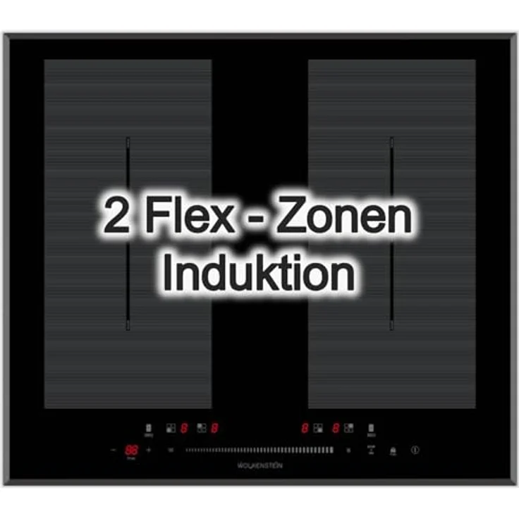 Wolkenstein Flex-Induktions-Kochfeld WIF60-2FZF, autark mit 2 Doppel-Flexzonen – Bild 2