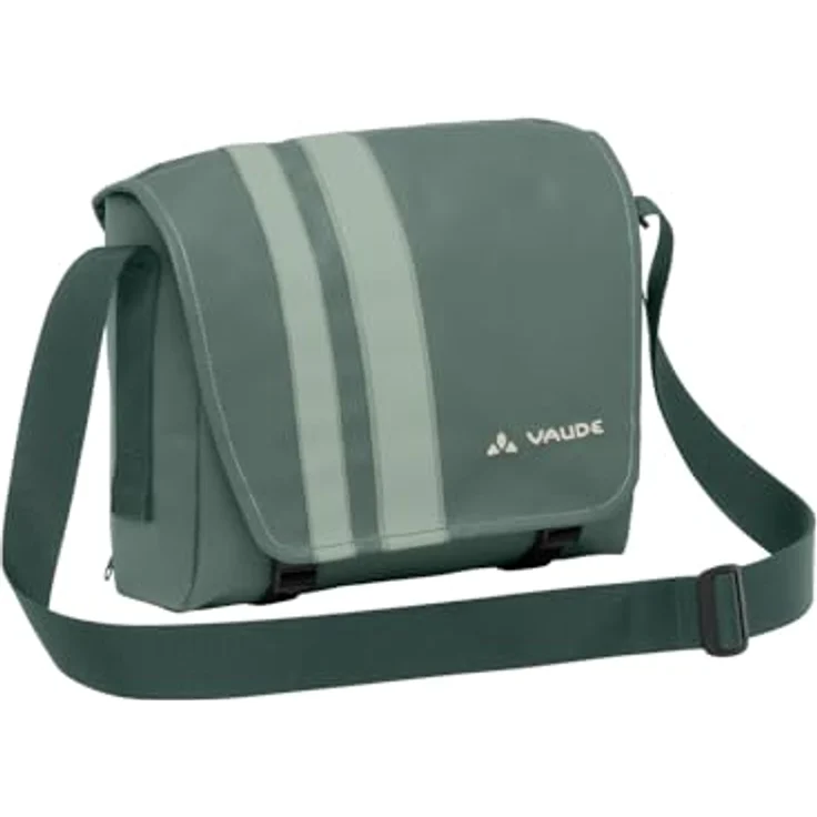 VAUDE Umhängetasche Vanuatu Reise, 5 Liter Volumen, agave, mit Trolley-Aufsteckfunktion und verstellbarem Schulterriemen – Bild 1