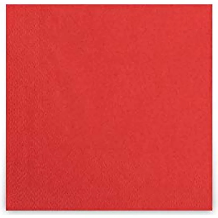 Funny Cocktail Servietten | 24x24 cm, 2-lagig, Rot | 3600 Stück