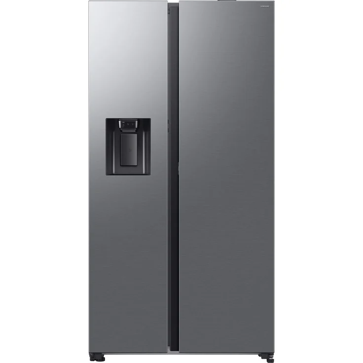 Samsung RS80F67KCTEF, Side-by-Side Kühlkombination, Edelstahl, mit AI Voice Control, automatischer Türöffnung, externem Eis- und Wasserspender, Twin Cooling Plusᵀᴹ und SpaceMax™ Speicherplatz. – Bild 1