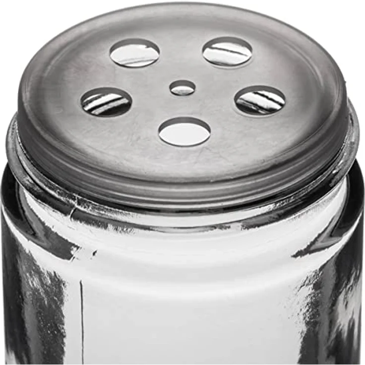 5 five simply smart Topfgewürze x16 Drehakazie, 16 Stück Secret de Gourmet Gewürzgläser, drehbarer Ständer aus Akazie, Modell Schwarz – Bild 5