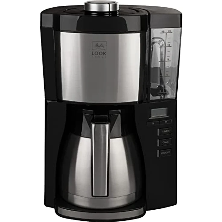 Melitta 1025-08 Look V Timer Filter-Kaffeemaschine, Kunststoff, 1.25 liters, schwarz – Bild 2