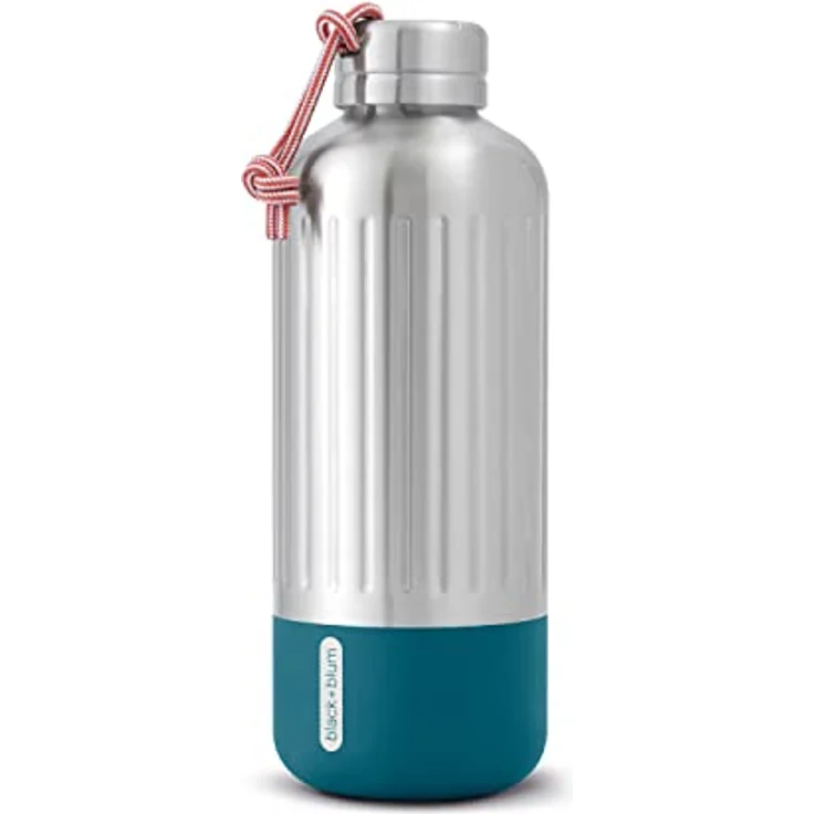 black+blum Explorer Isolierflasche, groß, ozean, 850 ml – Bild 1