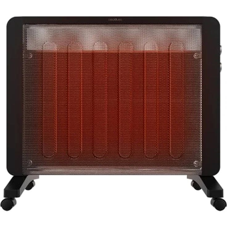 Cecotec Mica-Heizplatte Ready Warm 2000 Now, 2000 W, einstellbares Thermostat und 2 Leistungsstufen, Strahlungs- und Konvektionswärme, Abdeckungsbereich 25 m², weiß – Bild 2