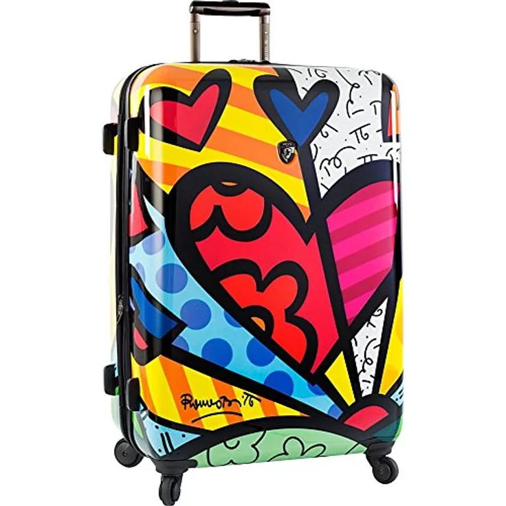 Heys Britto A New Day, Koffer mit 132 l Volumen, Mehrfarbig, Leichtgewichtig, TSA-Schloss, Erweiterungsoption
