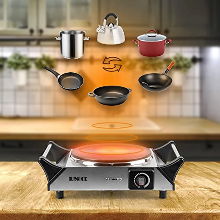 Duronic HP1SS Kochplatte – Bild 5