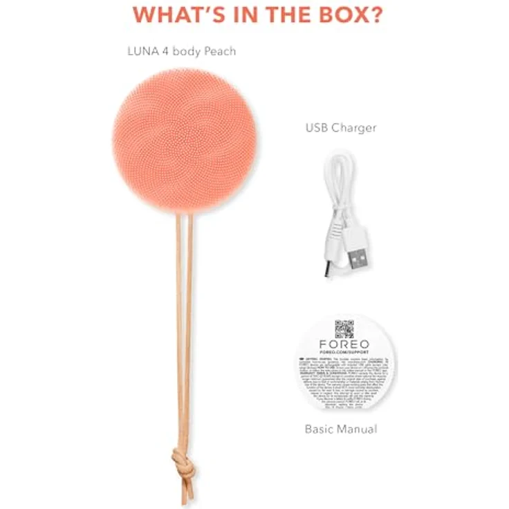 Foreo Luna 4 Body, Körperreinigungs- und Massagegerät mit 12 Intensitätsstufen, hypoallergen, USB wiederaufladbar, wasserbeständig – Bild 6