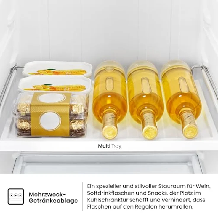 Hisense RS3P558NEIE, Side-by-Side Kühl-/Gefrierkombination, 544 Liter, NoFrost Plus, Silber, 197 l Gefriervolumen, LED-Innenbeleuchtung – Bild 6