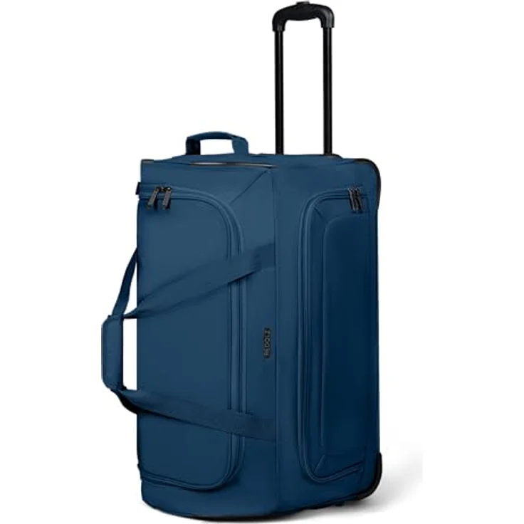Redolz Duffle Essentials 2 Rollen Reisetasche, 37 cm, Blau, (80 l) mit arretierbarem Griff und extra Stauraum – Bild 6