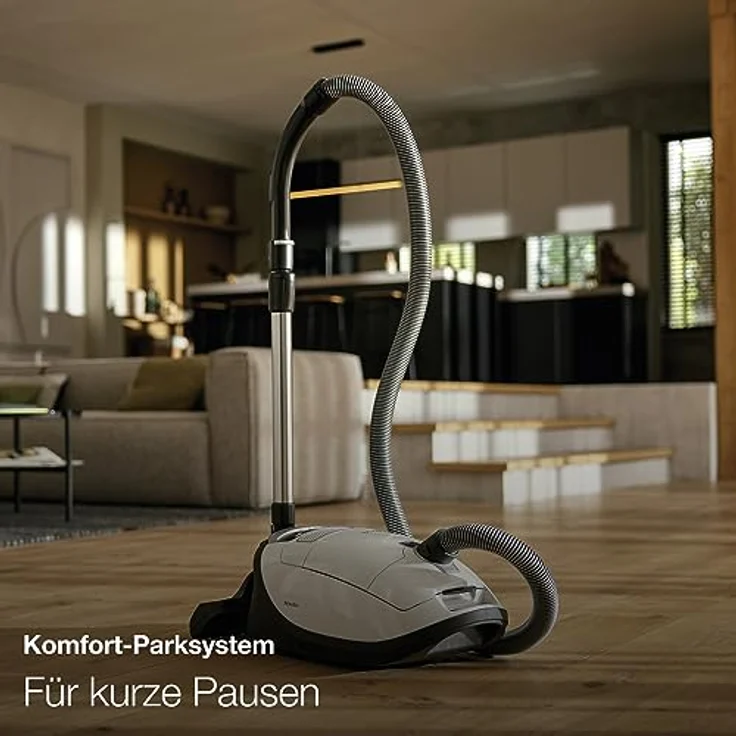 Miele Complete C3 Cat & Dog SGEF5 Bodenstaubsauger mit Beutel, 890 Watt, 12 m Aktionsradius, AirClean-Filtersystem, Brombeerrot – Bild 2